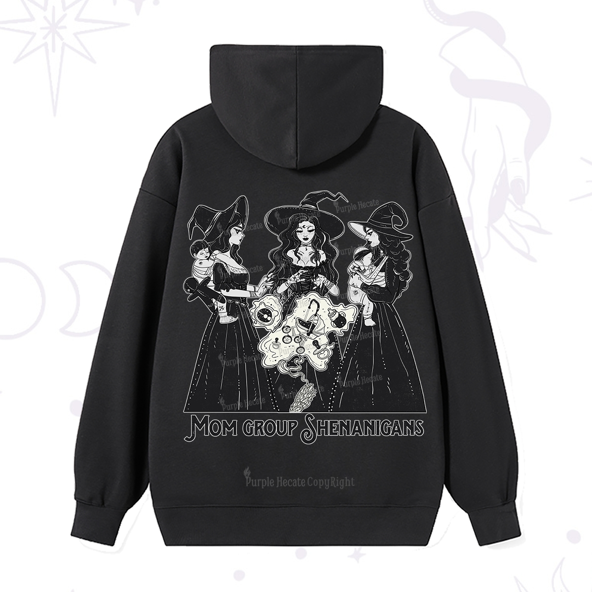 Purplehecate Mom Group Shenanigans Hoodie