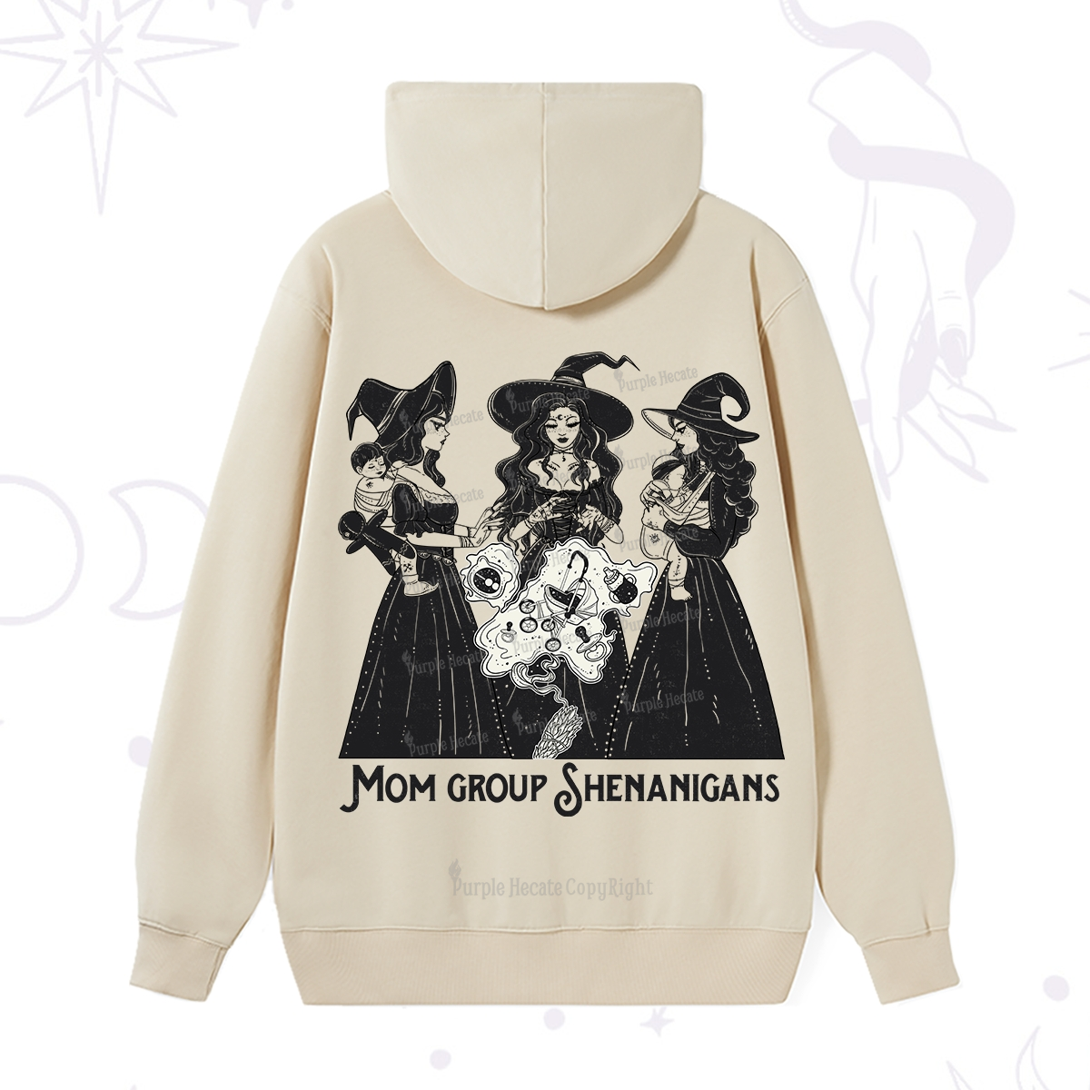 Purplehecate Mom Group Shenanigans Hoodie