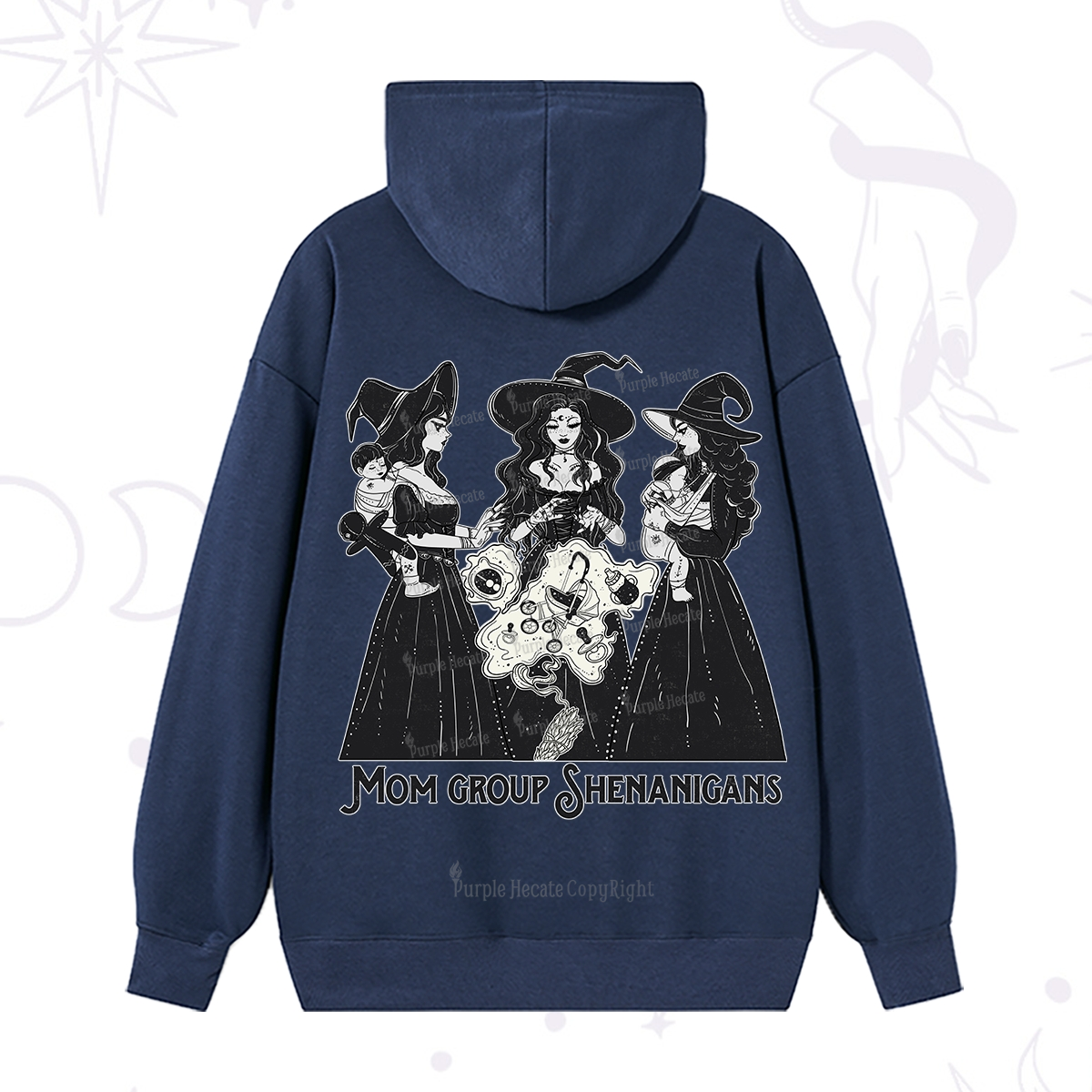 Purplehecate Mom Group Shenanigans Hoodie