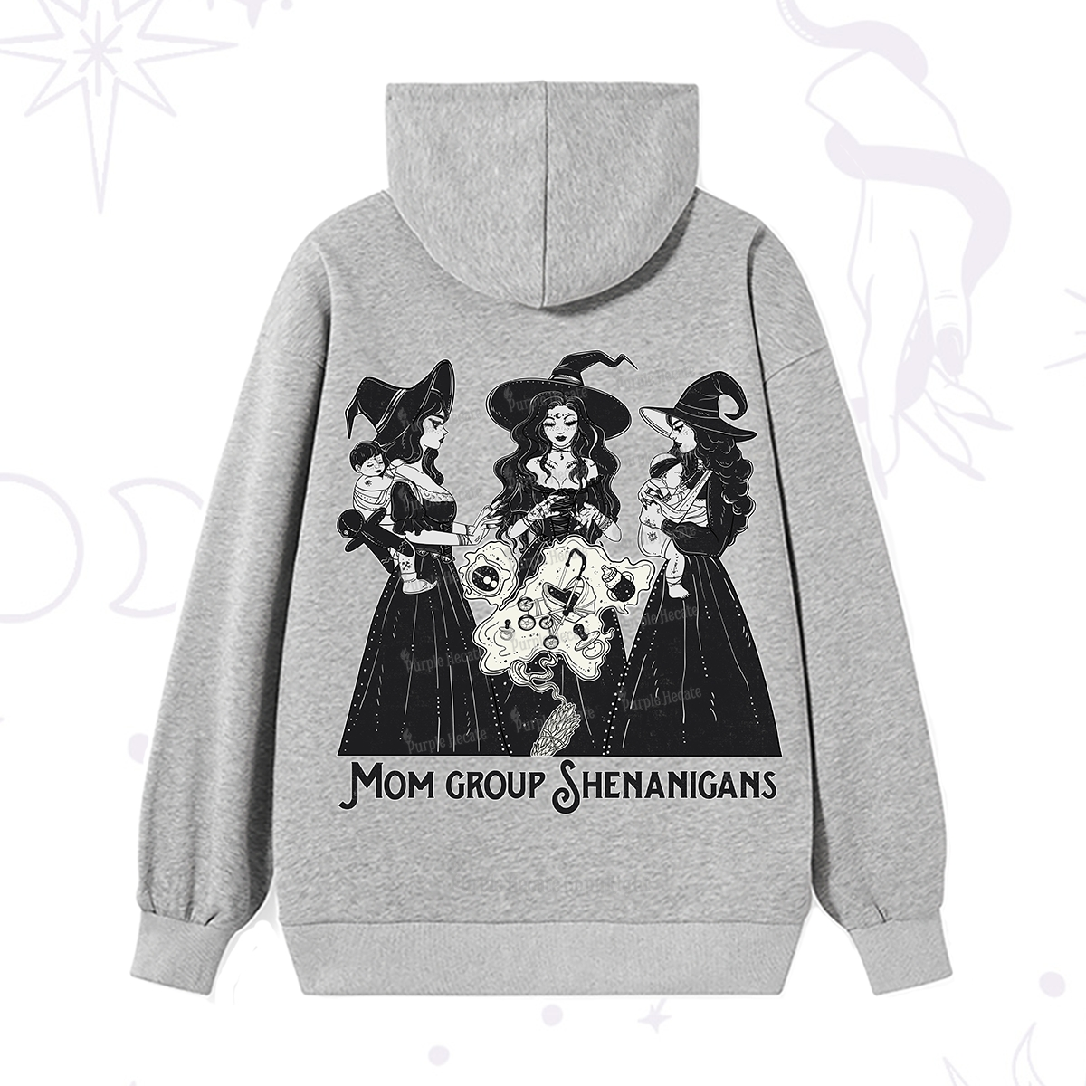 Purplehecate Mom Group Shenanigans Hoodie