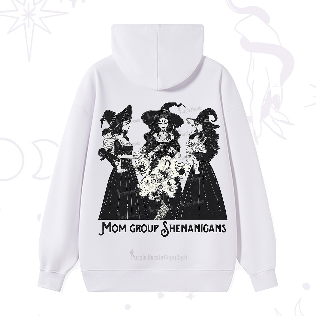 Purplehecate Mom Group Shenanigans Hoodie