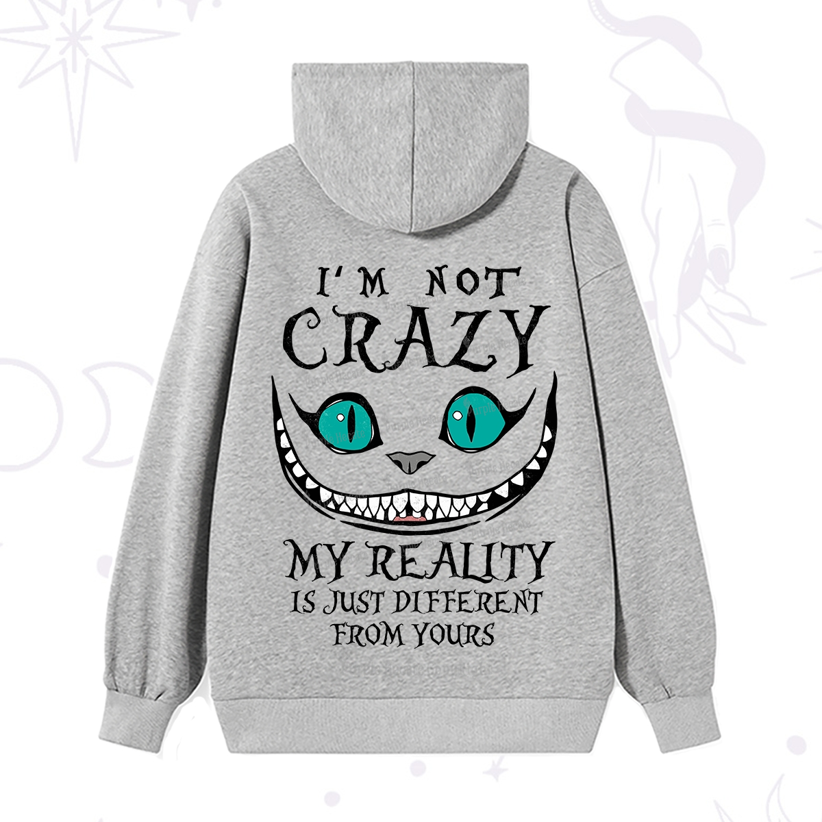 Purplehecate I'm Not Crazy My Reality Is Just Hoodie