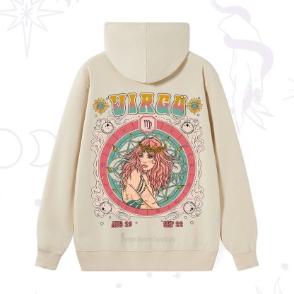 Purplehecate Virgo Cosmic Zodiac Hoodie