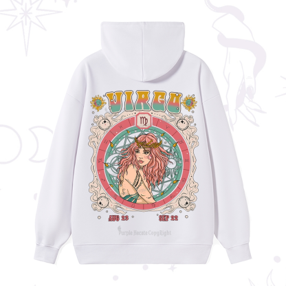 Purplehecate Virgo Cosmic Zodiac Hoodie