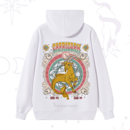 Purplehecate Capricorn Cosmic Zodiac Hoodie