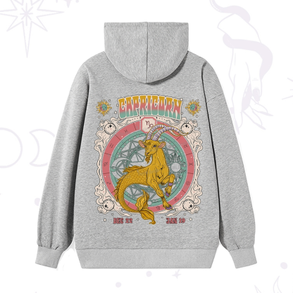 Purplehecate Capricorn Cosmic Zodiac Hoodie