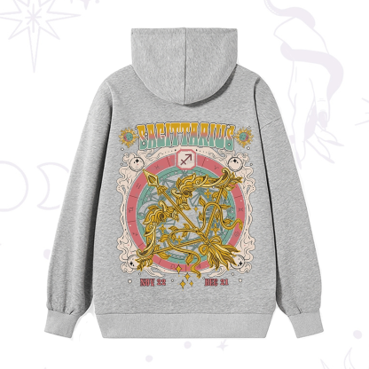 Purplehecate Sagittarius Cosmic Zodiac Hoodie