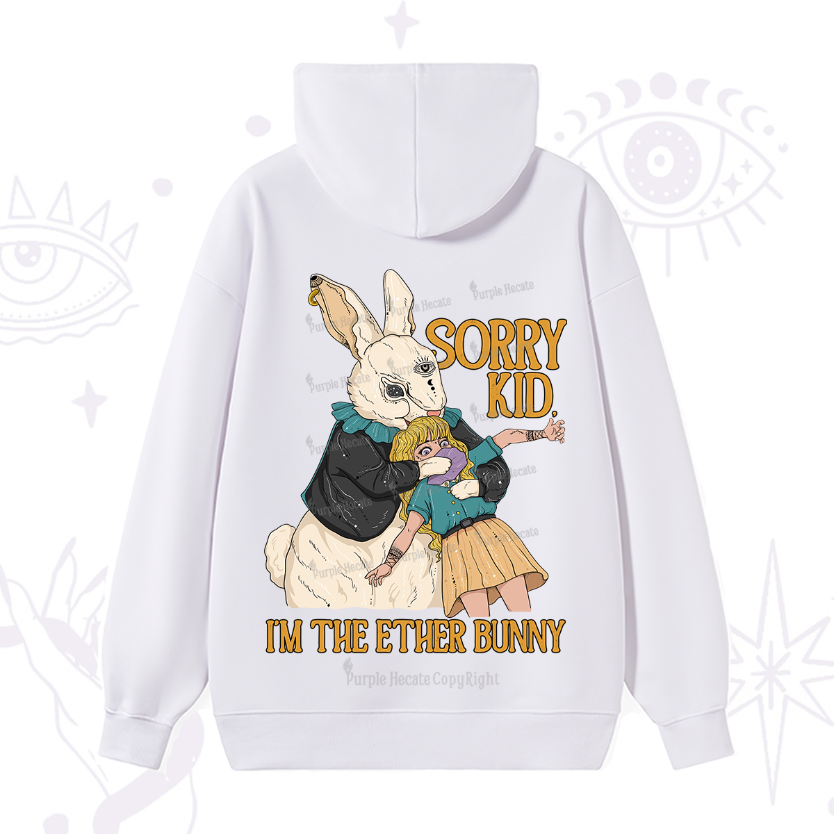 Purplehecate Sorry Kid I'm Easter Bunny Hoodie