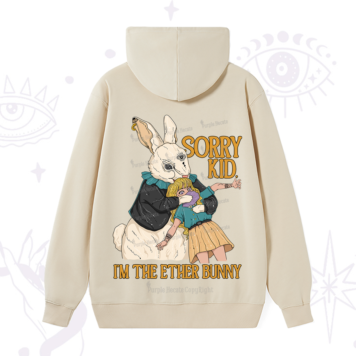 Purplehecate Sorry Kid I'm Easter Bunny Hoodie