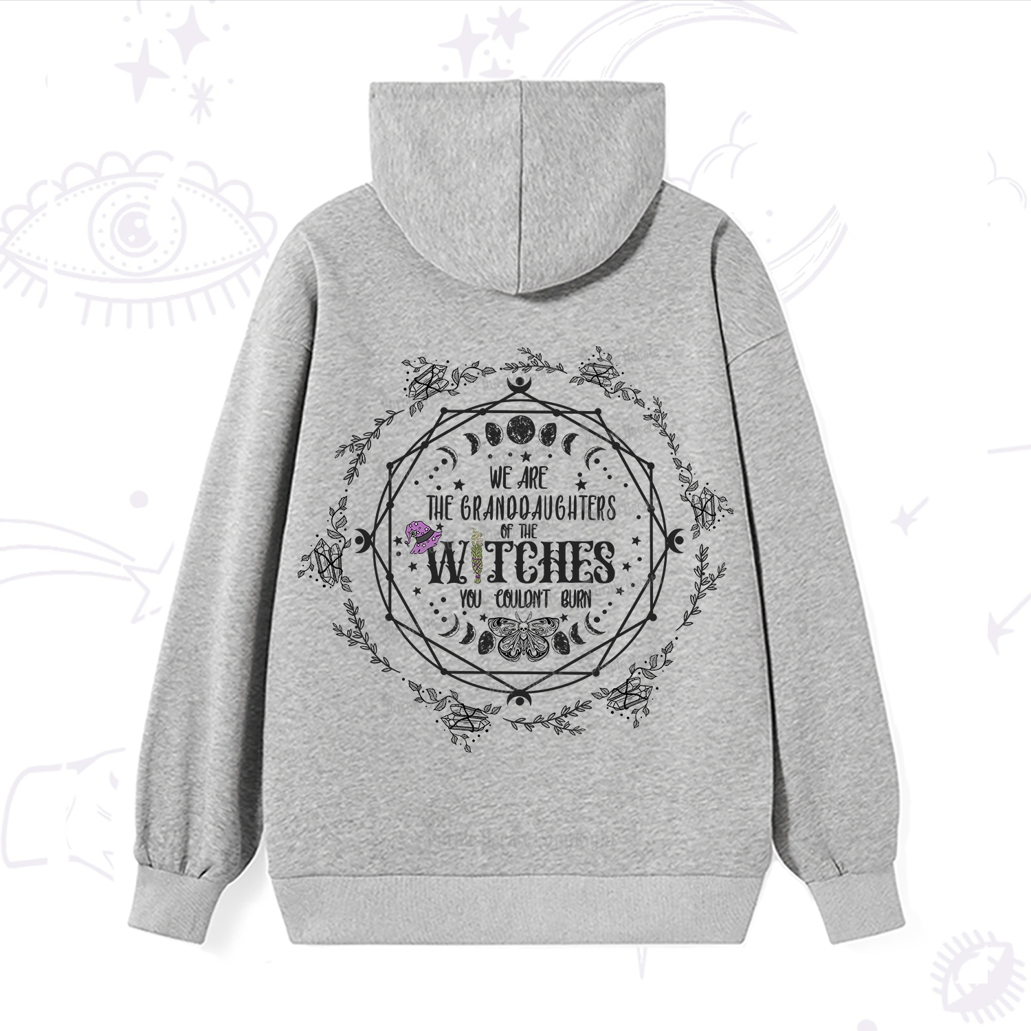 Purplehecate We Are the Granddaughters of the Witches You Could Not Burn Hoodie