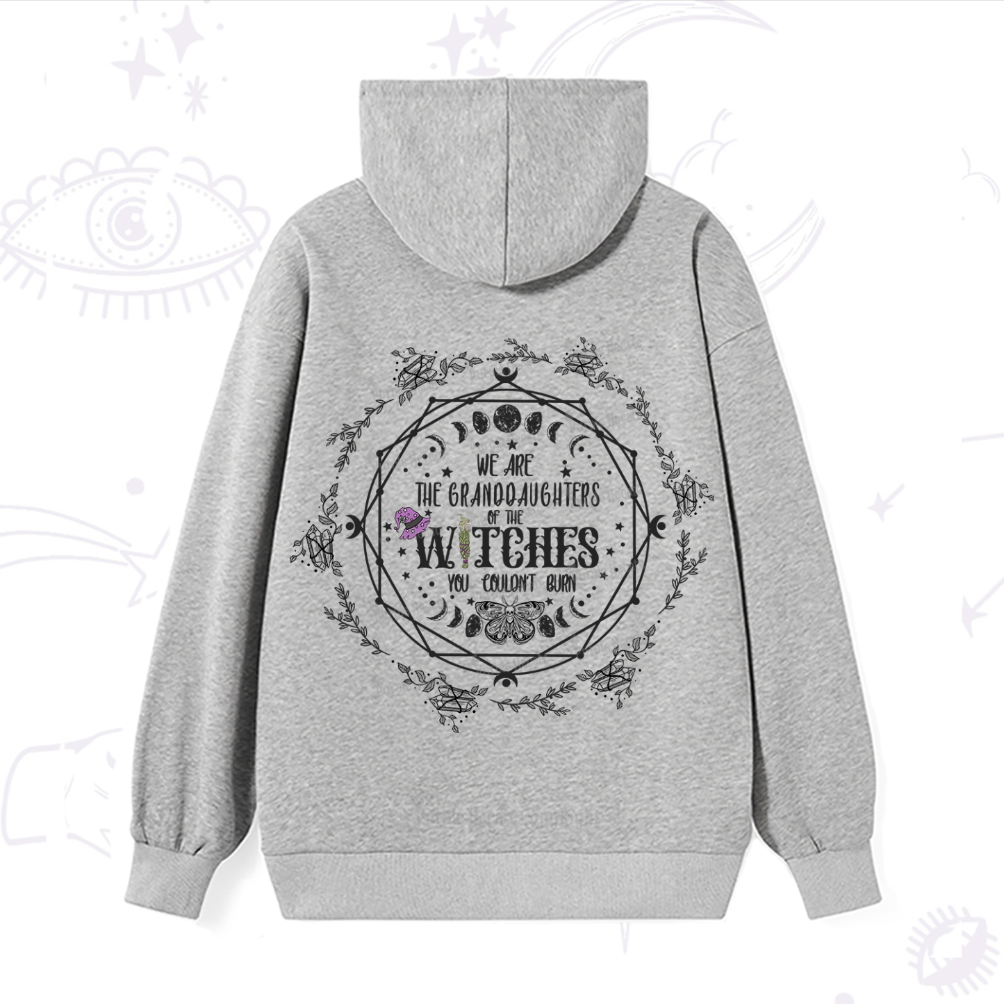 Purplehecate We Are the Granddaughters of the Witches You Could Not Burn Hoodie