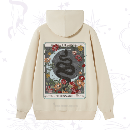 Purplehecate The Snake Tarot Hoodie