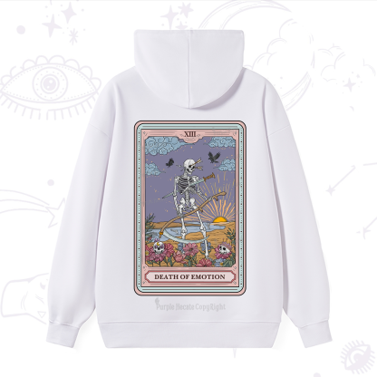 Purplehecate The Death Of Emotion Tarot Hoodie