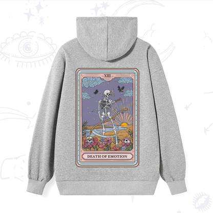 Purplehecate The Death Of Emotion Tarot Hoodie