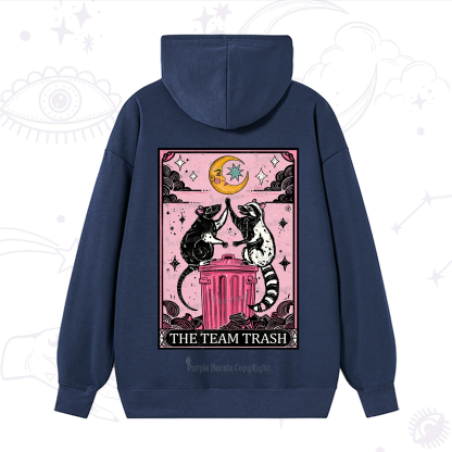 Purplehecate The Team Trash Opossum tarot Hoodie