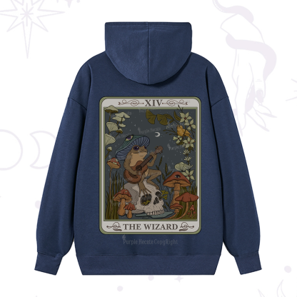 Purplehecate The Wizard Tarot Hoodie