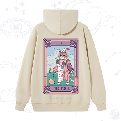 Purplehecate The Fool Tarot Card Hoodie