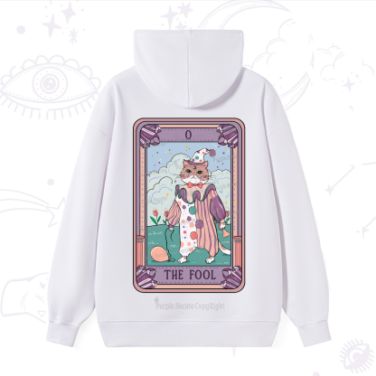 Purplehecate The Fool Tarot Card Hoodie