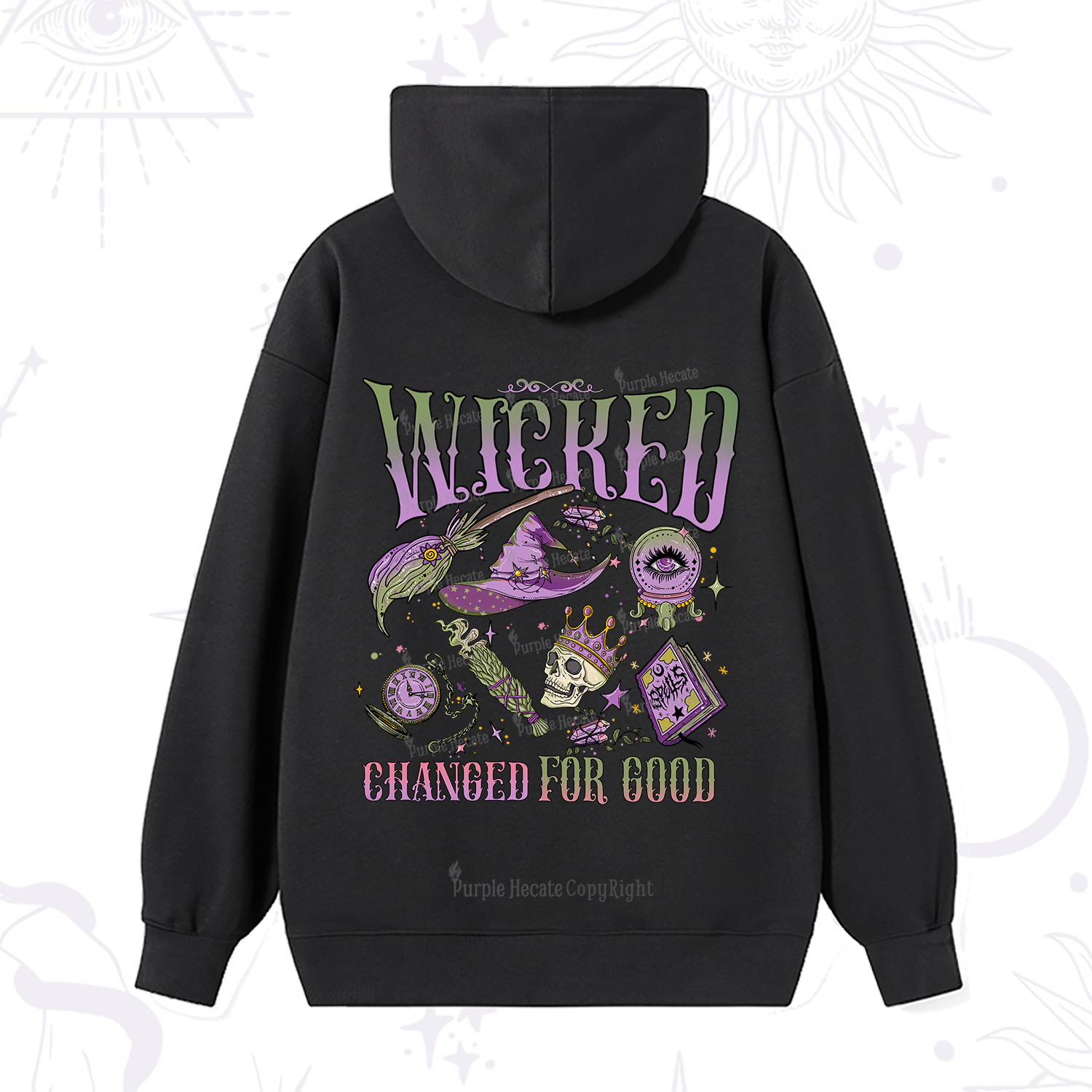 Purplehecate Wicked Changed For Good Hoodie