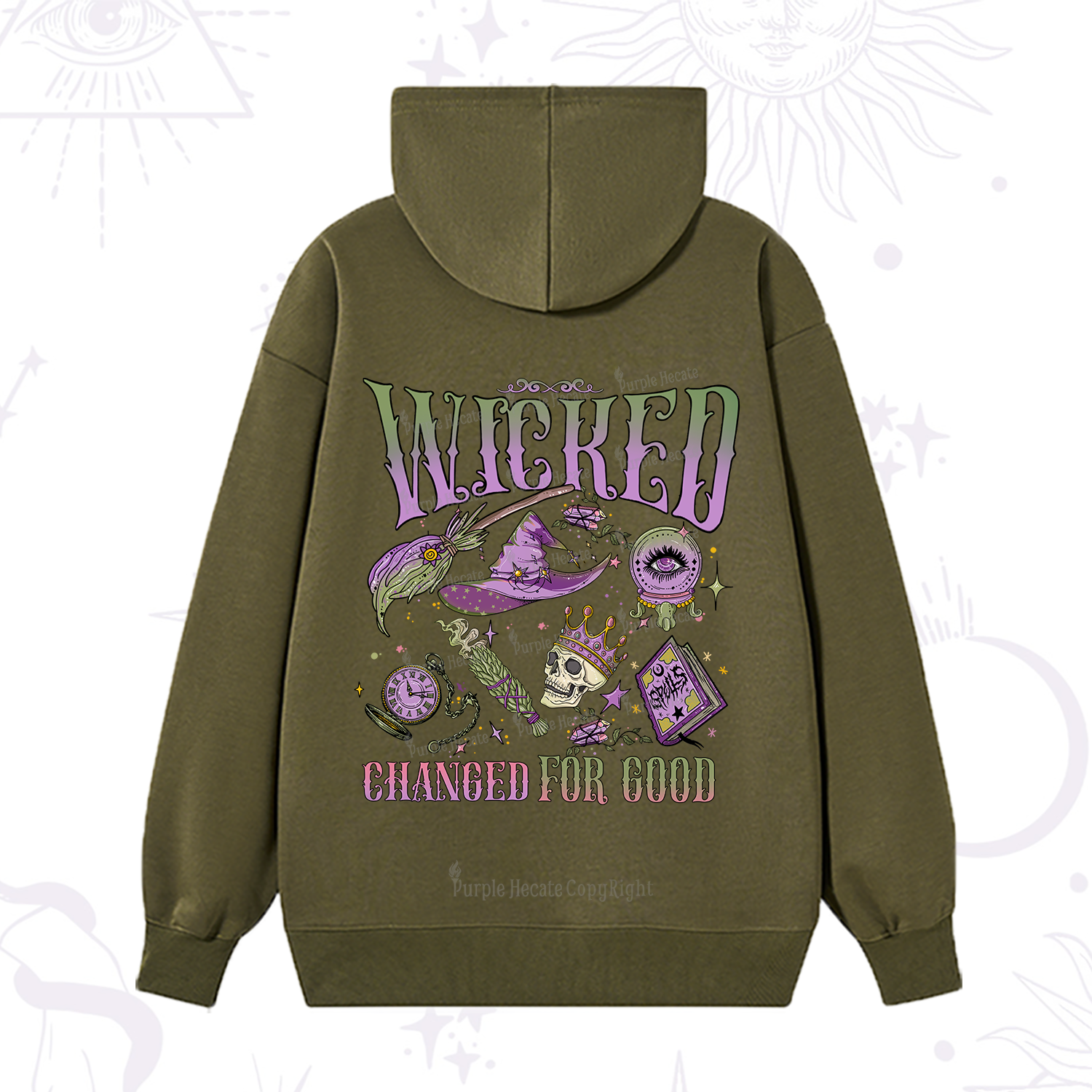 Purplehecate Wicked Changed For Good Hoodie