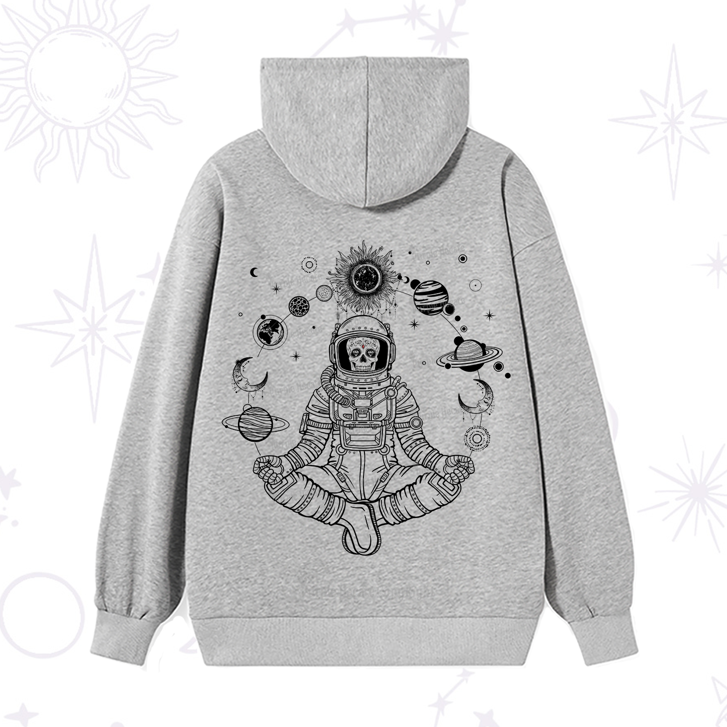 Purplehecate Cosmic Meditator Hoodie