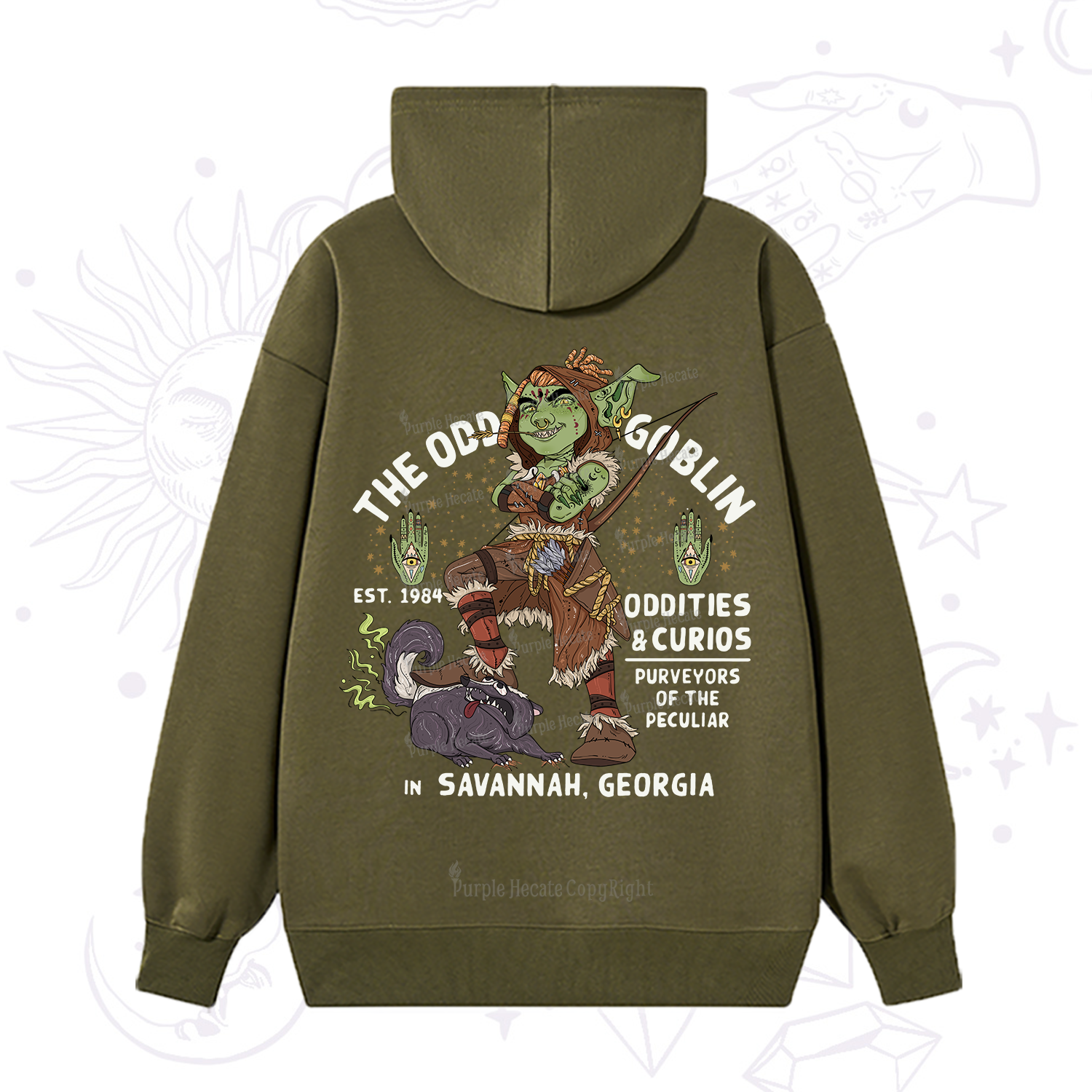 Purplehecate The Odd Goblin Hoodie