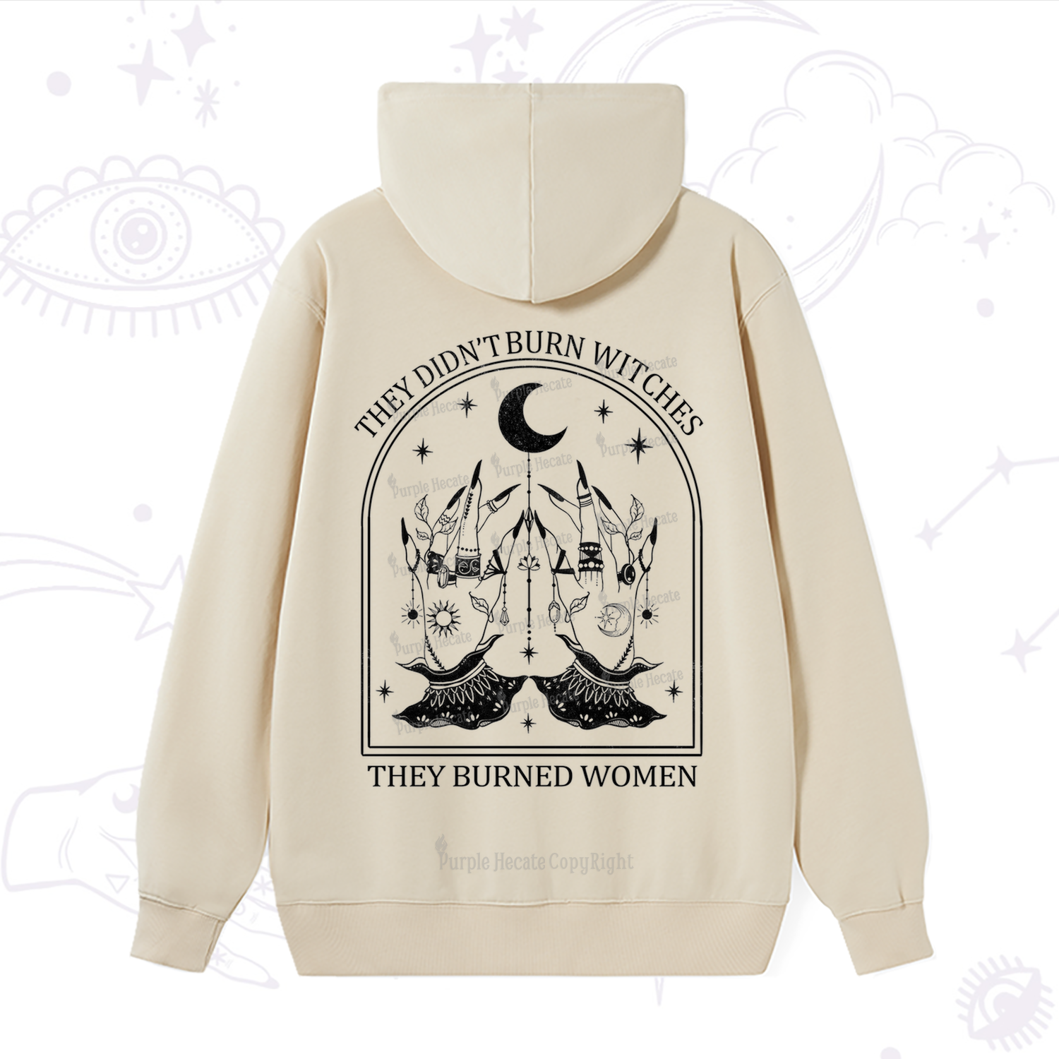 Purplehecate They Didn't Burn Witches Hoodie