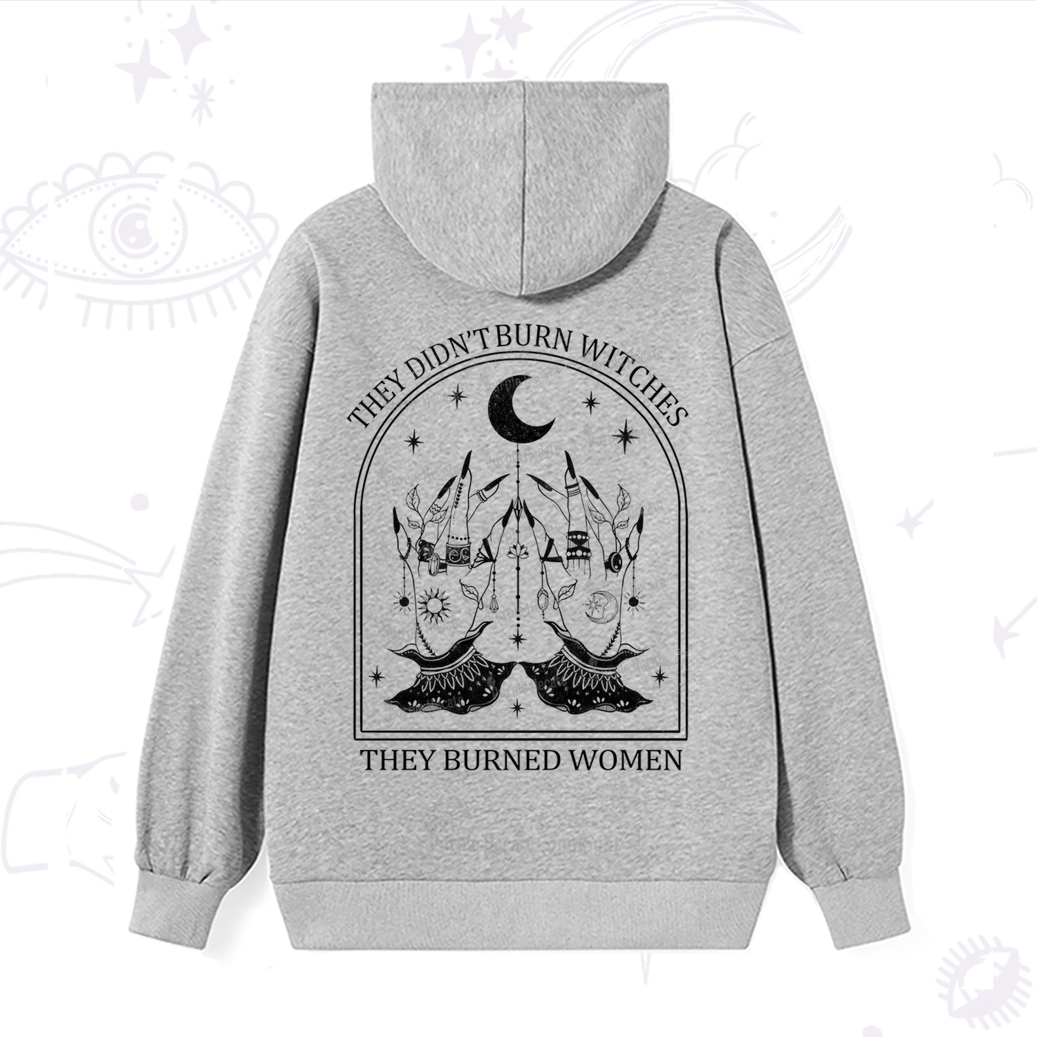 Purplehecate They Didn't Burn Witches Hoodie