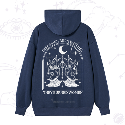 Purplehecate They Didn't Burn Witches Hoodie