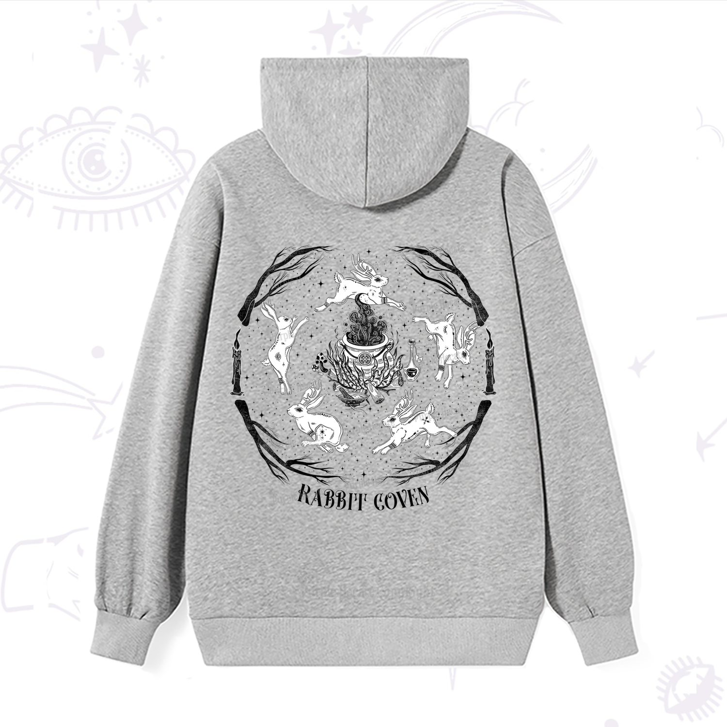 Purplehecate Rabbit Coven Hoodie