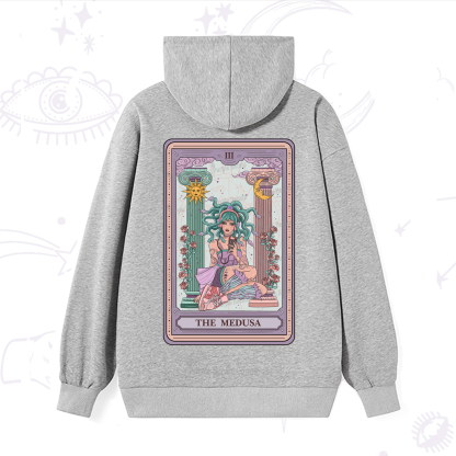 Purplehecate The Fashionable Medusa Tarot Card Hoodie