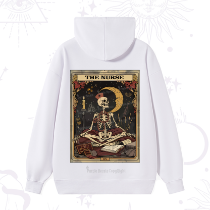 Purplehecate The Nurse Tarot Card Hoodie