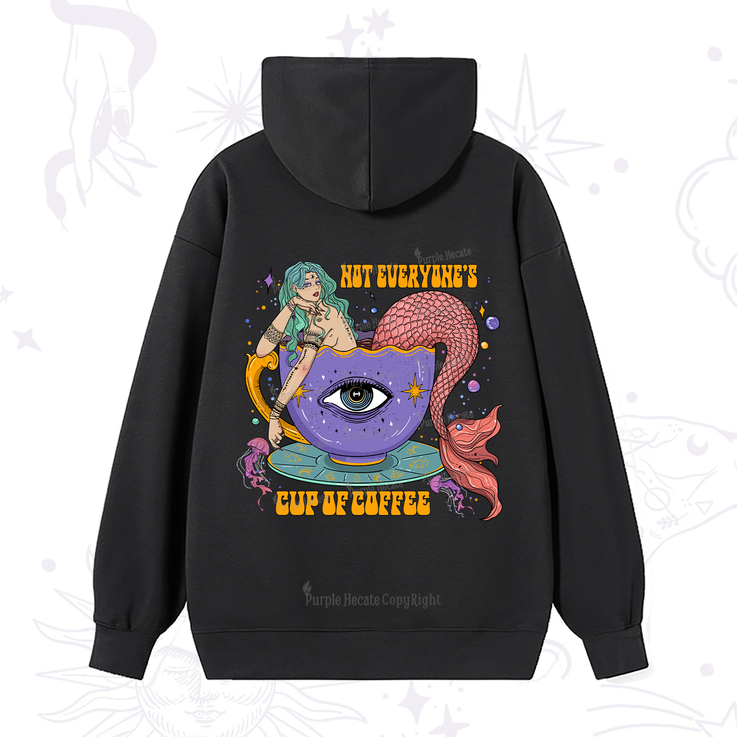 Purplehecate Not Everyone's Cup Of Coffee Hoodie