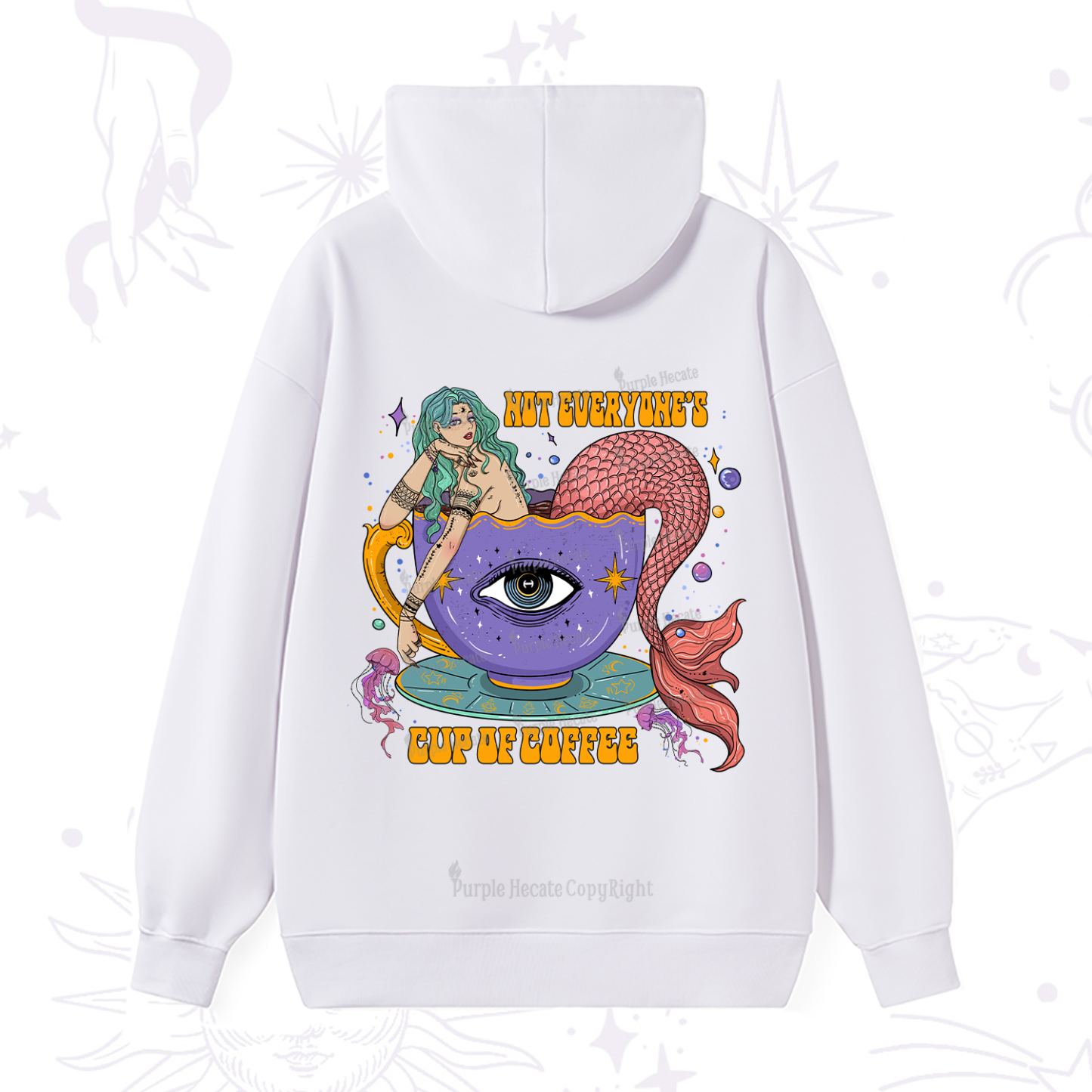 Purplehecate Not Everyone's Cup Of Coffee Hoodie