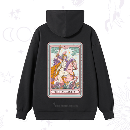 Purplehecate The Audacity Tarot Card Hoodie