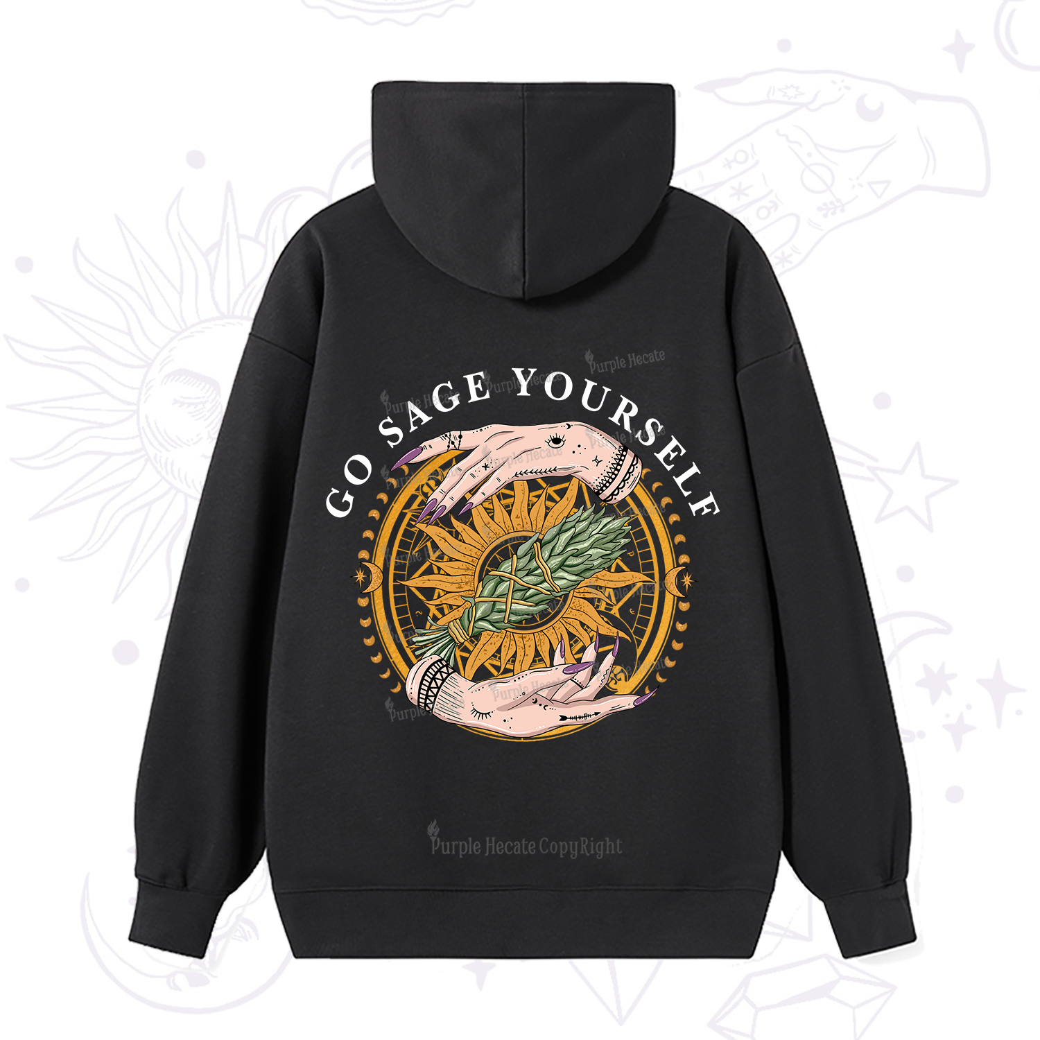Purplehecate Sage Your Spirit Hoodie