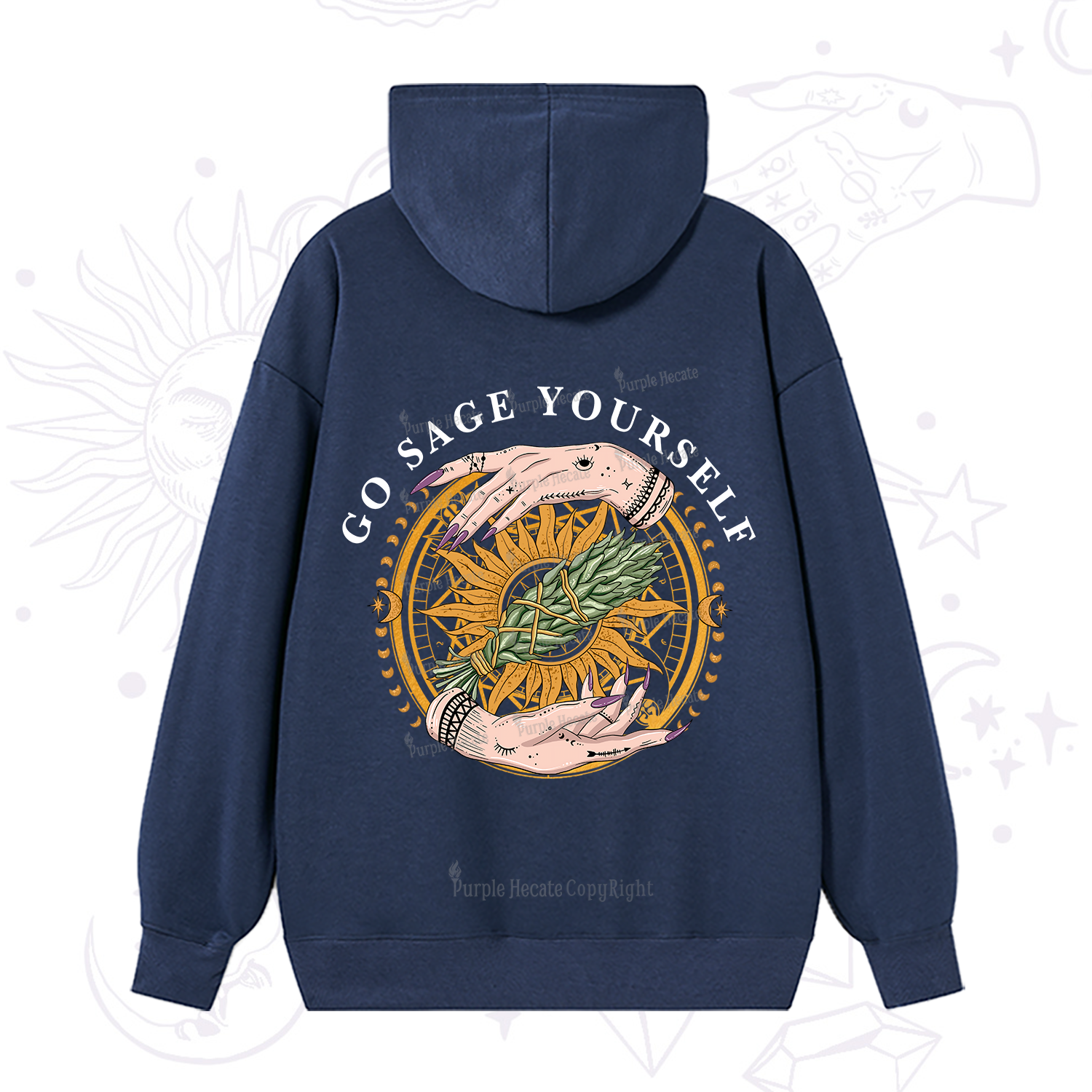 Purplehecate Sage Your Spirit Hoodie