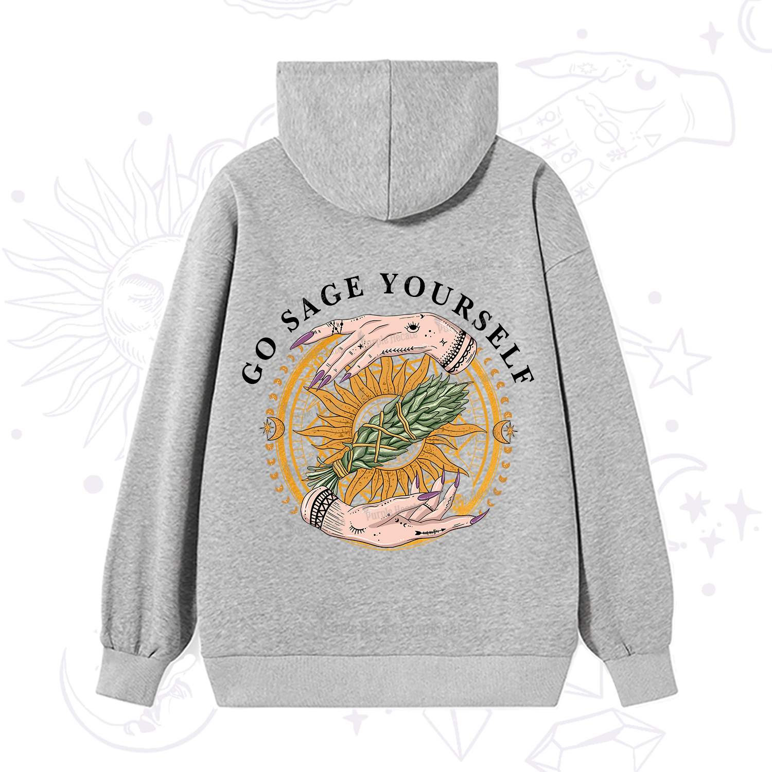 Purplehecate Sage Your Spirit Hoodie