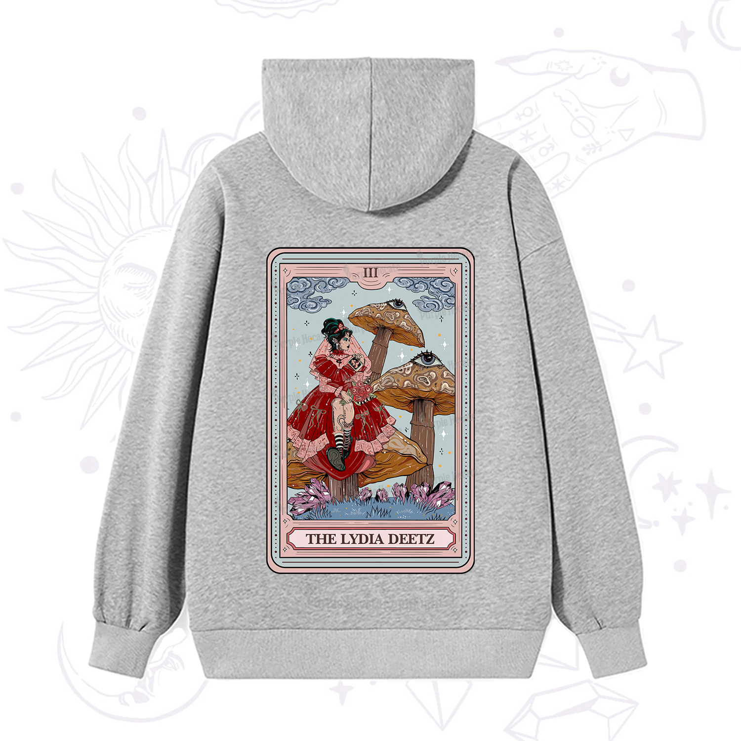 Purplehecate The Lydia Deetz Tarot  Hoodie
