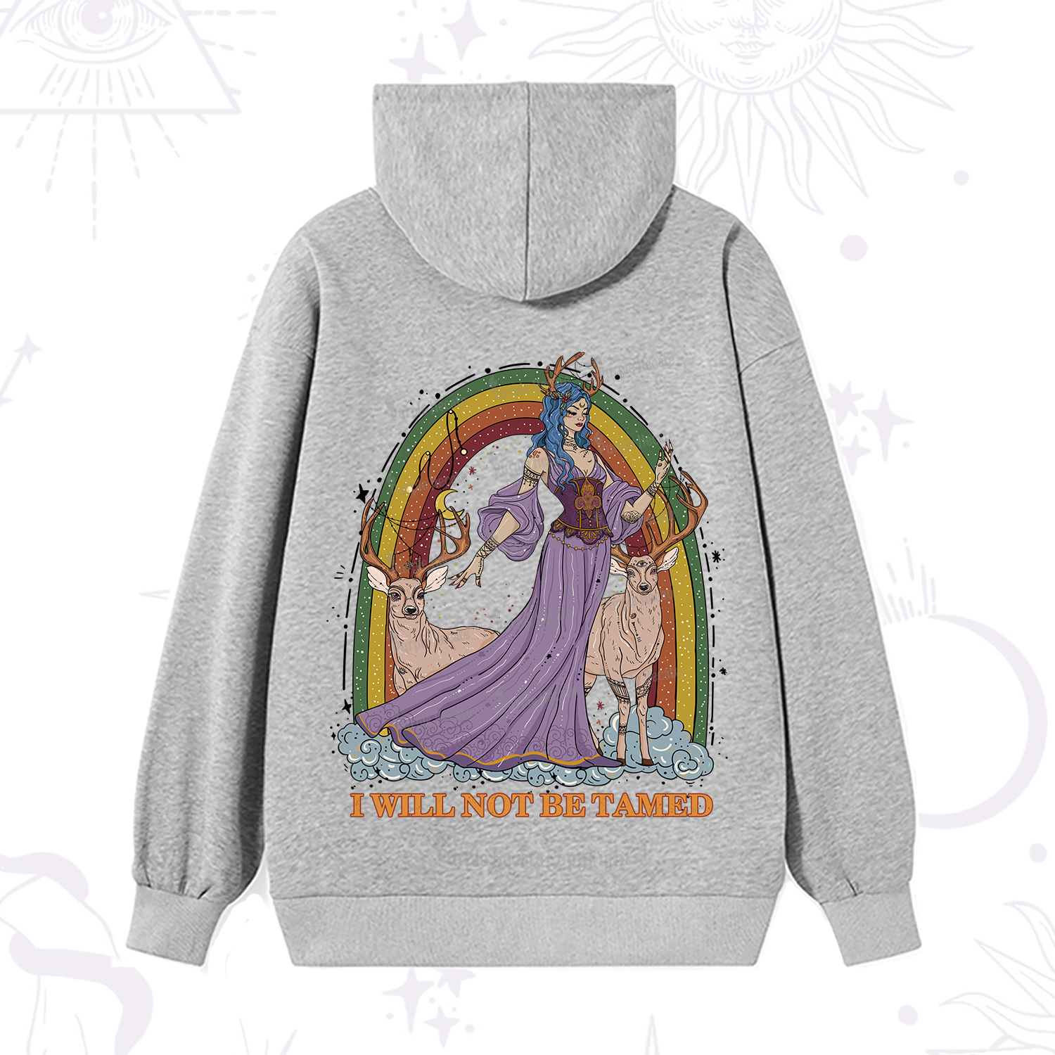 Purplehecate I Will No Be Tamed Hoodie