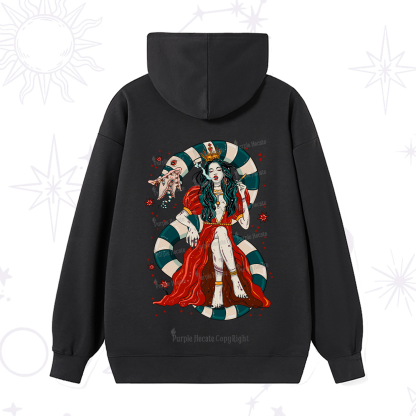 Purplehecate Queen of the Sandworms Hoodie