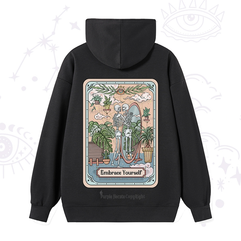 Purplehecate The Embrace Yourself Tarot Hoodie