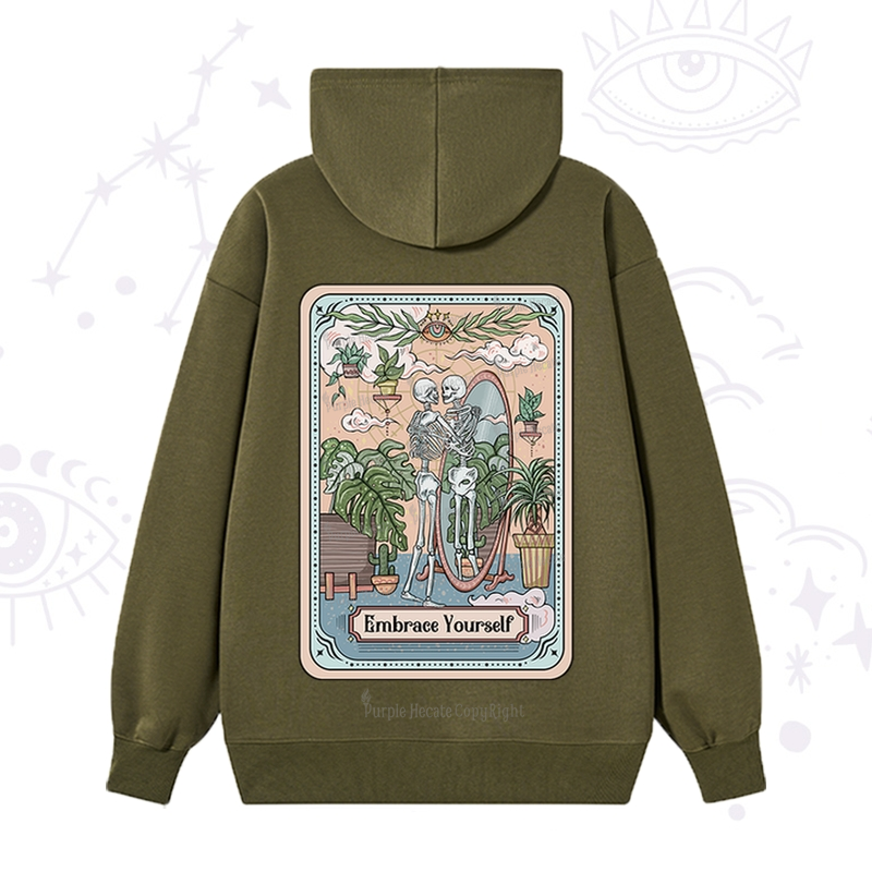 Purplehecate The Embrace Yourself Tarot Hoodie