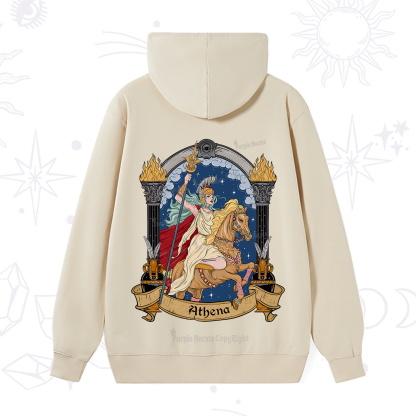 Purplehecate The Mighty Goddess Athena Hoodie
