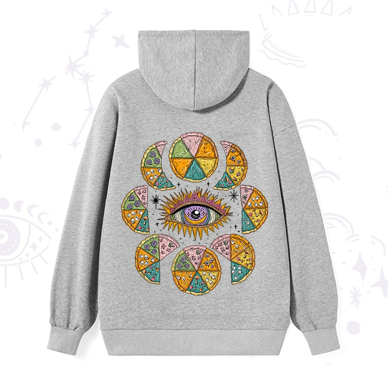 Purplehecate Moon Phase Pizzah Hoodie