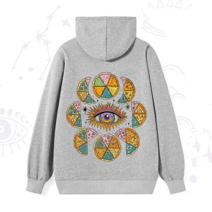 Purplehecate Moon Phase Pizzah Hoodie