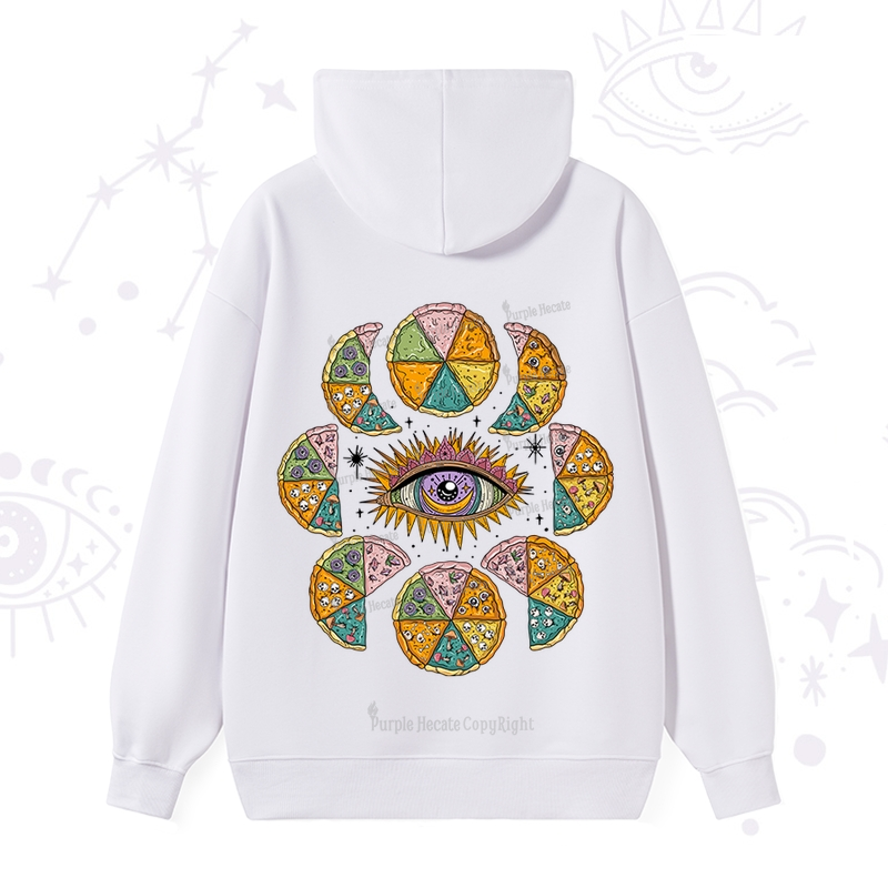 Purplehecate Moon Phase Pizzah Hoodie