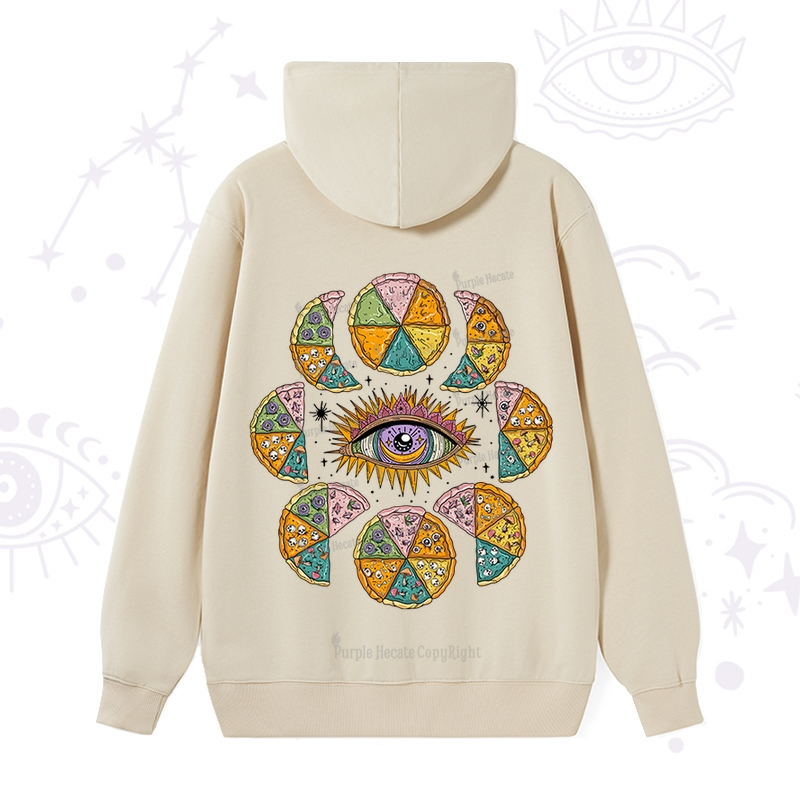 Purplehecate Moon Phase Pizzah Hoodie