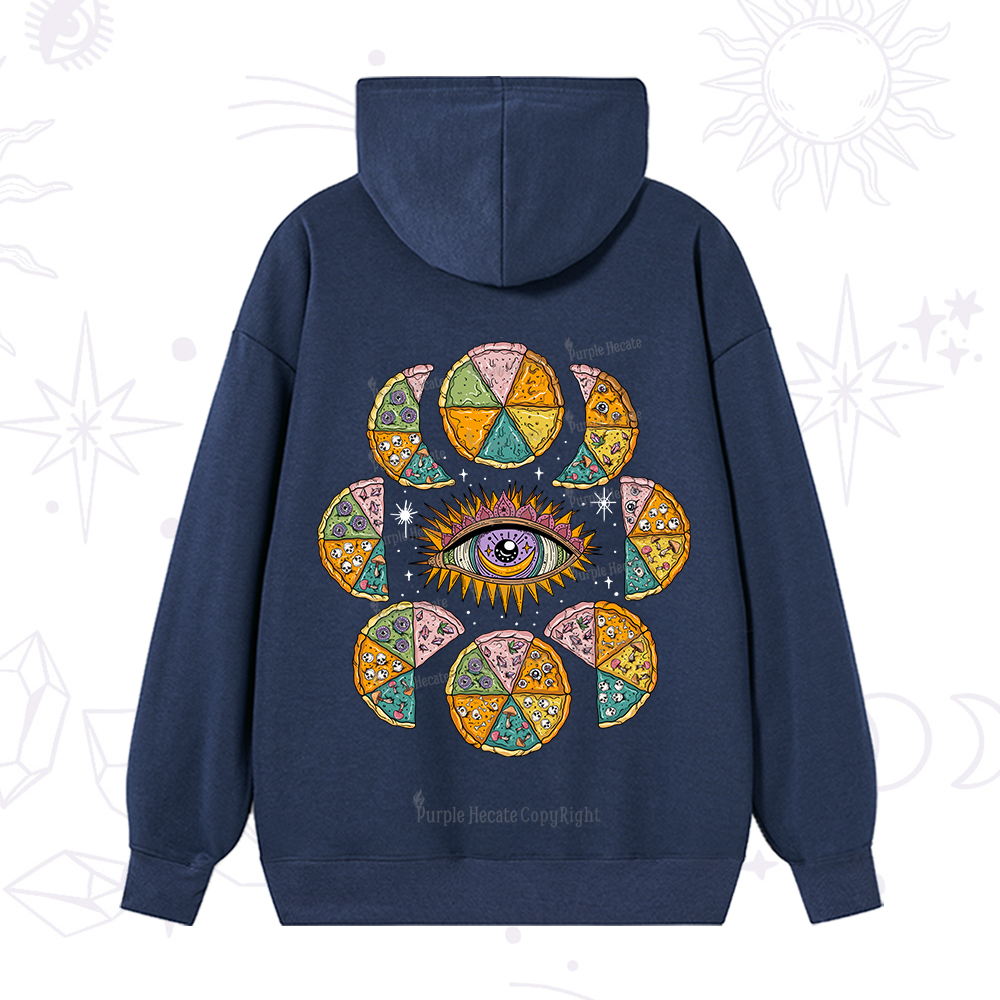 Purplehecate Moon Phase Pizzah Hoodie