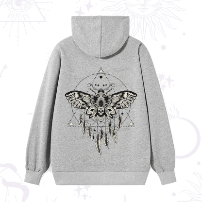 Purplehecate Mystical Luna Moth Hoodie